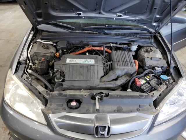 Photo 11 from auction – 2004 HONDA CIVIC HYBR with VIN JHMES96644S010197