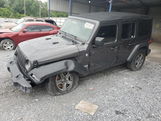 JEEP WRANGLER U 2018 with VIN 1C4HJXDG2JW121871 - Photo from auction