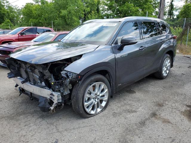 TOYOTA HIGHLANDER 2021 with VIN 5TDDBRCH7MS532933 - Photo from auction