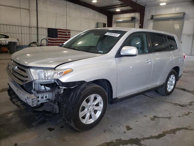 TOYOTA HIGHLANDER 2012 with VIN 5TDZK3EH6CS059959 - Photo from auction