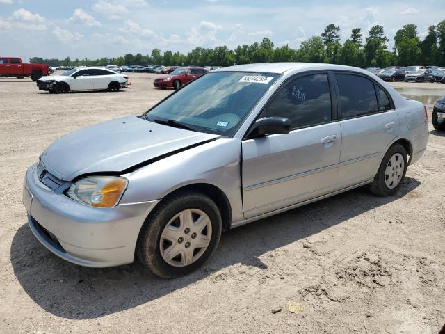 Photo 1 from auction – 2002 HONDA CIVIC LX with VIN 2HGES16552H610887
