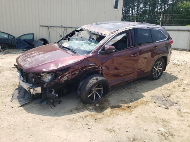 TOYOTA HIGHLANDER 2017 with VIN 5TDJZRFH7HS414171 - Photo from auction