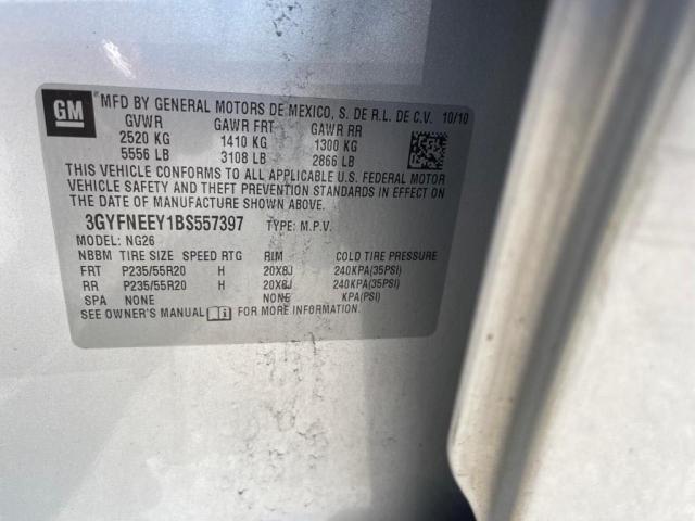 Photo 10 from auction – 2011 CADILLAC SRX PERFOR with VIN 3GYFNEEY1BS557397