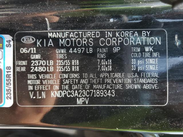 Photo 14 from auction – 2012 KIA SPORTAGE E with VIN KNDPC3A23C7189343