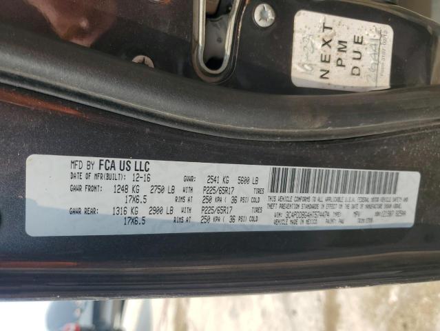Photo 14 from auction – 2017 DODGE JOURNEY SX with VIN 3C4PDDBG4HT574474