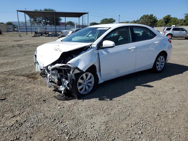 TOYOTA COROLLA L 2015 with VIN 2T1BURHE1FC455519 - Photo from auction