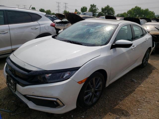 HONDA CIVIC EXL 2019 with VIN 2HGFC1F72KH650928 - Photo from auction