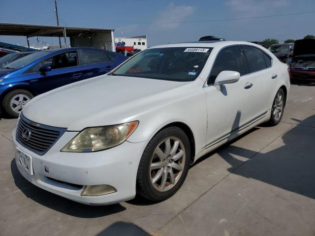 LEXUS LS 460 2008 with VIN JTHBL46F785065198 - Photo from auction