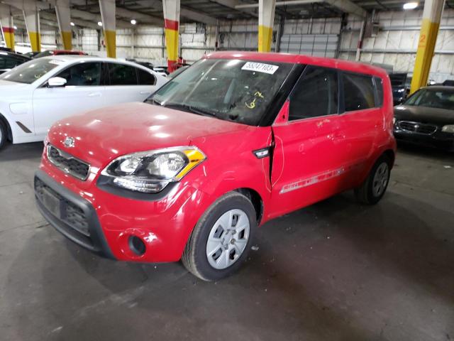 KIA SOUL 2013 مع رقم تعريف المركبة KNDJT2A57D7612467 - صورة من المزاد