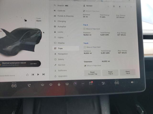 Foto 9 de la subasta – 2022 TESLA MODEL Y con VIN 7SAYGDEF5NF365630