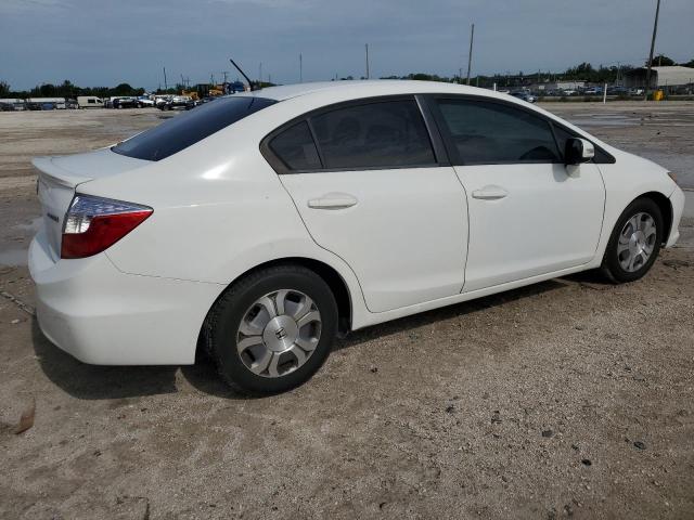 Photo 3 from auction – 2012 HONDA CIVIC HYBR with VIN JHMFB4F22CS008547