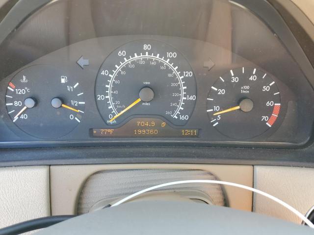 Photo 9 from auction – 1999 MERCEDES-BENZ E 320 with VIN WDBJF65H1XA759599