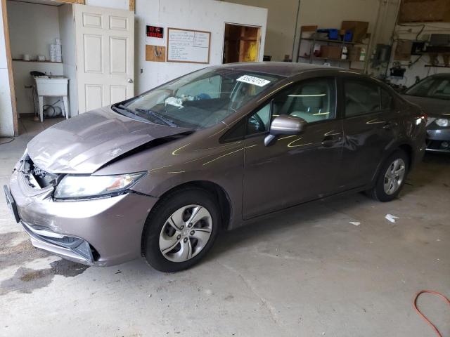 HONDA CIVIC LX 2015 with VIN 19XFB2F53FE096483 - Photo from auction