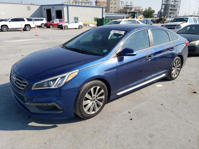 HYUNDAI SONATA SPO 2017 with VIN 5NPE34AF5HH522306 - Photo from auction