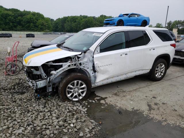 CHEVROLET TRAVERSE L 2021 with VIN 1GNERFKW5MJ136129 - Photo from auction