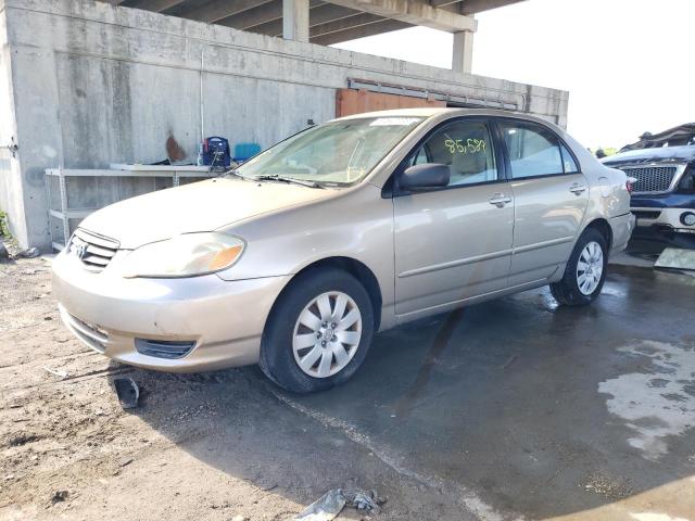TOYOTA COROLLA CE 2004 with VIN 2T1BR32E44C307126 - Photo from auction