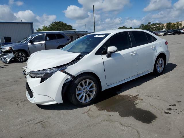 TOYOTA COROLLA LE 2022 with VIN JTDVPMAE8N3024006 - Photo from auction
