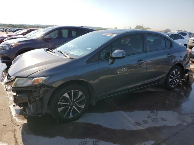 HONDA CIVIC EX 2013 with VIN 2HGFB2F83DH520841 - Photo from auction