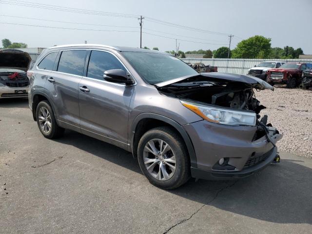 Photo 4 from auction – 2015 TOYOTA HIGHLANDER with VIN 5TDJKRFH3FS170830