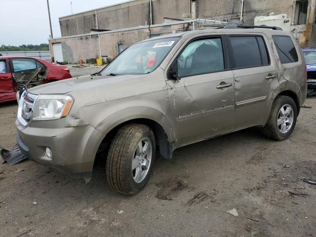 HONDA PILOT EXL 2011 with VIN 5FNYF4H66BB087361 - Photo from auction