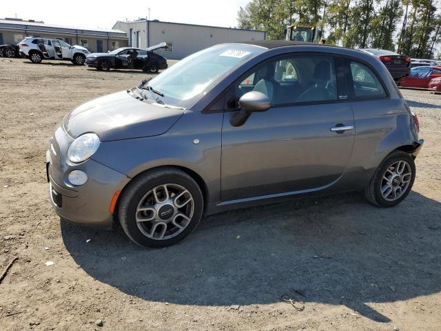 FIAT 500 2012 with VIN 3C3CFFDR9CT352674 - Photo from auction