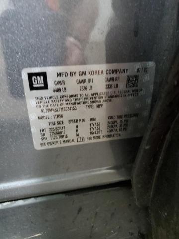 Photo 14 from auction – 2021 CHEVROLET TRAILBLAZE with VIN KL79MNSL7MB034153