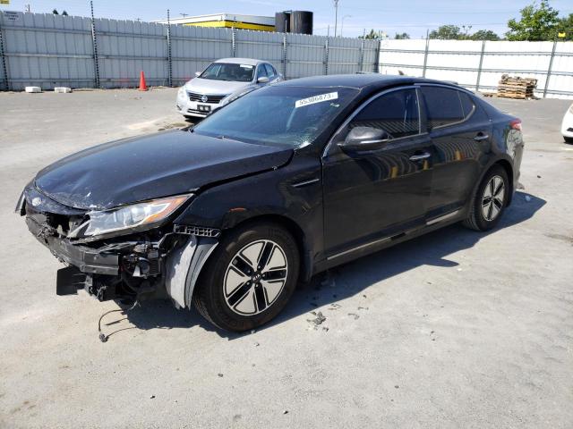 KIA OPTIMA HYB 2012 with VIN KNAGM4AD4C5033700 - Photo from auction