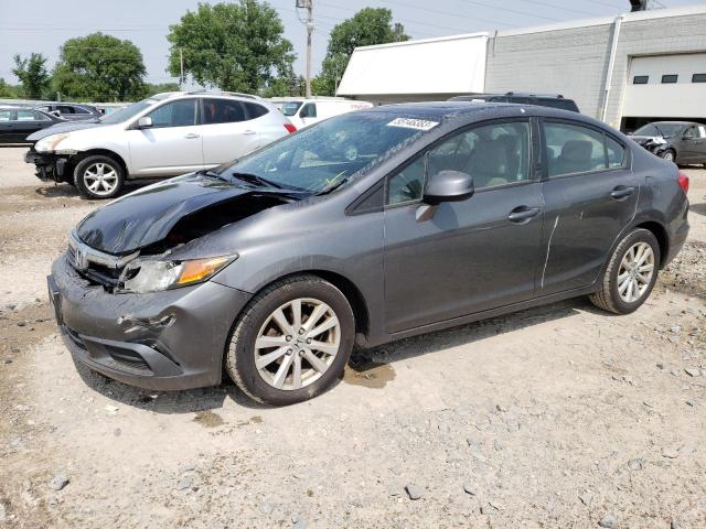 HONDA CIVIC EXL 2012 with VIN 2HGFB2F96CH553047 - Photo from auction
