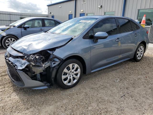 TOYOTA COROLLA LE 2021 with VIN 5YFEPMAE4MP147050 - Photo from auction