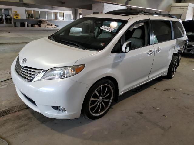 TOYOTA SIENNA XLE 2011 with VIN 5TDDK3DC6BS017161 - Photo from auction