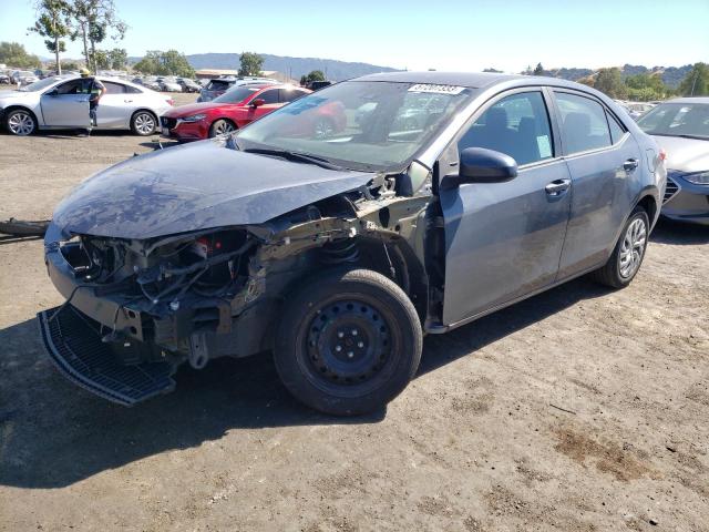 TOYOTA COROLLA L 2018 with VIN 2T1BURHE3JC050111 - Photo from auction