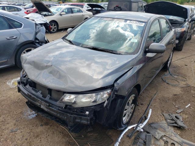 KIA FORTE EX 2013 with VIN KNAFU4A23D5740878 - Photo from auction