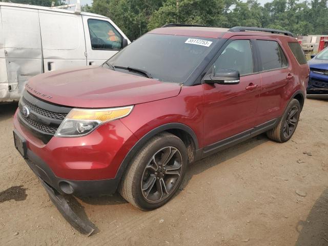 FORD EXPLORER S 2015 with VIN 1FM5K8GT6FGB28818 - Photo from auction