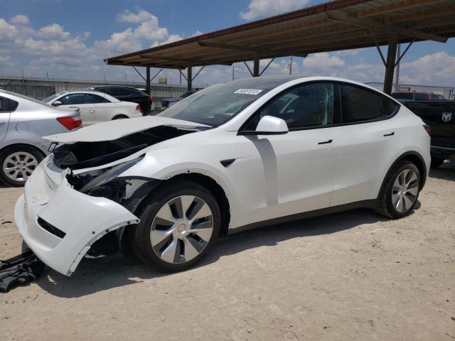 TESLA MODEL Y 2022 with VIN 7SAYGDEE2NF384448 - Photo from auction