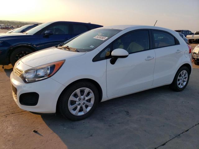 KIA RIO LX 2014 con VIN KNADM5A37E6373386 - Foto de la subasta