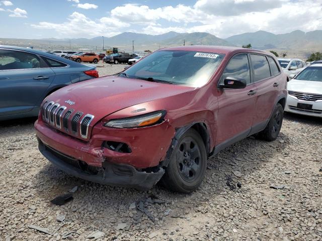Photo 1 from auction – 2015 JEEP CHEROKEE S with VIN 1C4PJMAB2FW674417