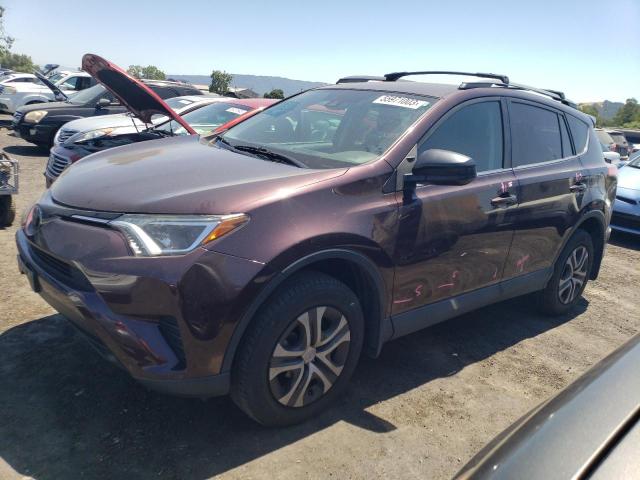 TOYOTA RAV4 LE 2018 with VIN 2T3ZFREV7JW440549 - Photo from auction