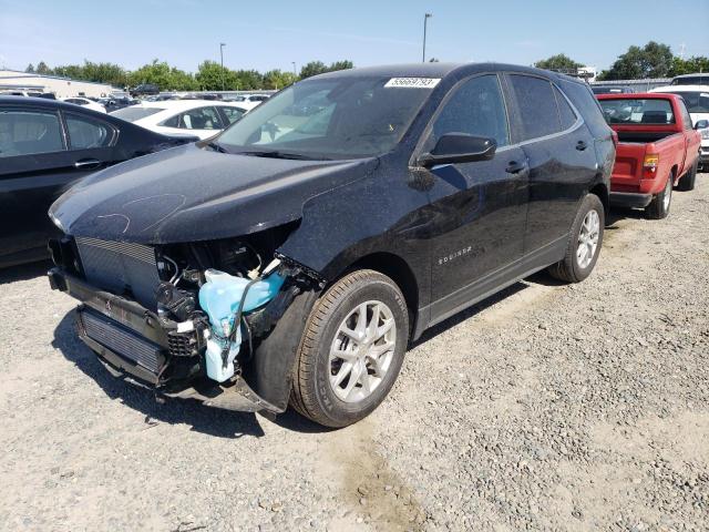 CHEVROLET EQUINOX LT 2022 with VIN 3GNAXUEV3NL283944 - Photo from auction