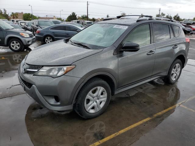 TOYOTA RAV4 LE 2015 with VIN JTMZFREV4FJ051356 - Photo from auction