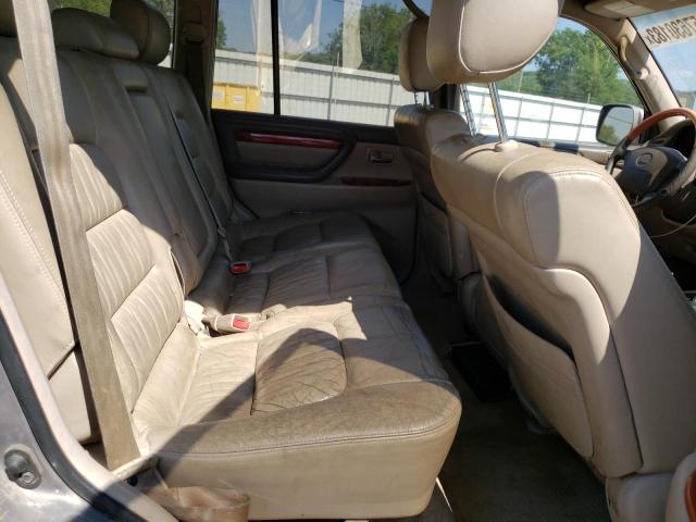 Photo 11 from auction – 2000 LEXUS LX 470 with VIN JT6HT00W0Y0100553