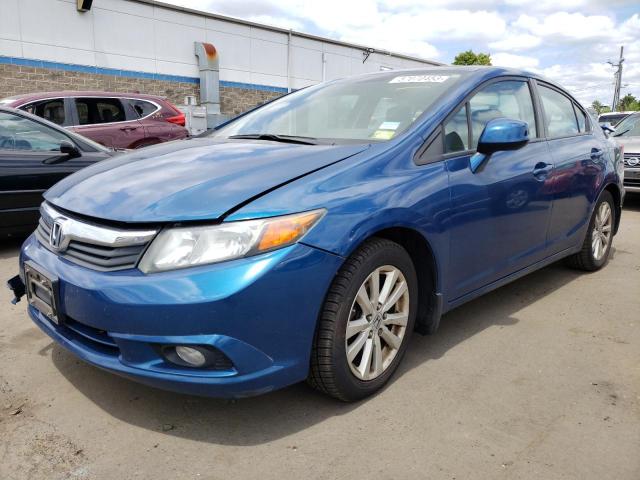 HONDA CIVIC EXL 2012 with VIN 2HGFB2F97CH544096 - Photo from auction