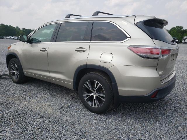 Photo 2 from auction – 2016 TOYOTA HIGHLANDER with VIN 5TDJKRFH6GS501336