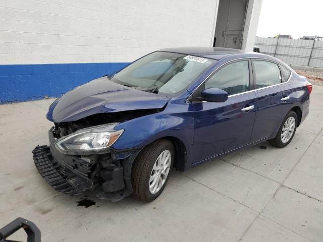 NISSAN SENTRA S 2019 with VIN 3N1AB7AP3KL610311 - Photo from auction