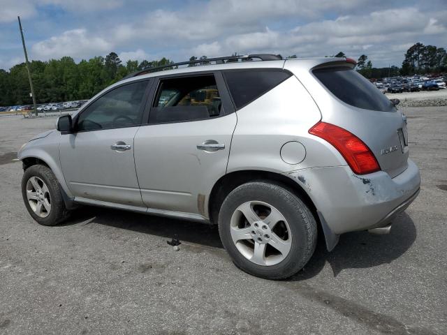 Photo 2 from auction – 2005 NISSAN MURANO SL with VIN JN8AZ08T45W320245