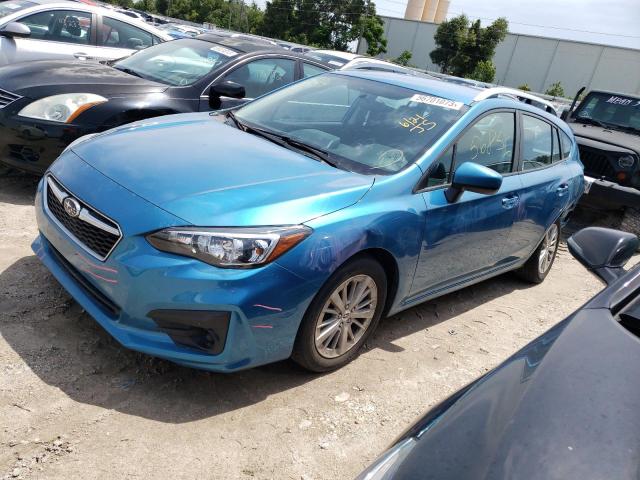 SUBARU IMPREZA PR 2018 with VIN 4S3GTAB67J3708923 - Photo from auction