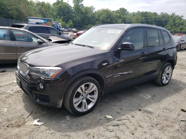 BMW X3 XDRIVE2 2015 with VIN 5UXWX9C55F0D53393 - Photo from auction
