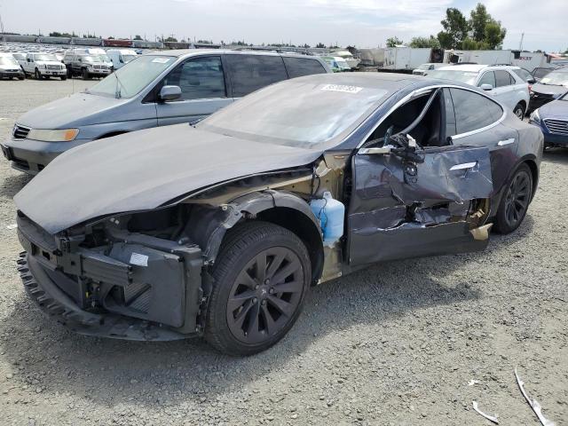 TESLA MODEL S 2018 with VIN 5YJSA1E28JF272420 - Photo from auction