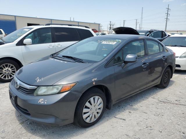 HONDA CIVIC LX 2012 with VIN 2HGFB2F53CH603870 - Photo from auction