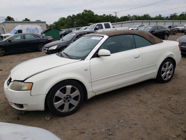 AUDI A4 1.8 CAB 2005 with VIN WAUAC48H95K015408 - Photo from auction