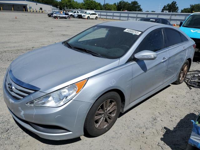 HYUNDAI SONATA GLS 2014 with VIN 5NPEB4AC3EH937080 - Photo from auction